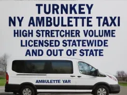TURNKEY NY AMBULETTE TAXI HIGH STRETCHER VOLUME LICENSED STATEWIDE AND OUT OF STATE