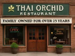 well-established, family-owned Thai restaurant with over 25 years of continuous operation and a loyal customer base