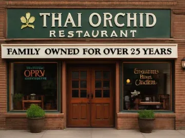 well-established, family-owned Thai restaurant with over 25 years of continuous operation and a loyal customer base